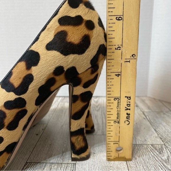 L’Autre Chose- Leopard Print Calf Hair Leather Heels- Sz. 40 - Picture 11 of 11